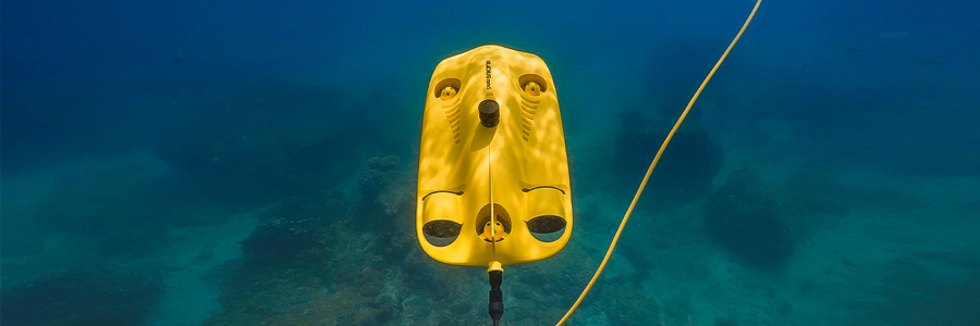 Consumer-grade underwater drones that...