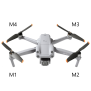 DJI Mavic Air 2S - Motor Arm rear right M4