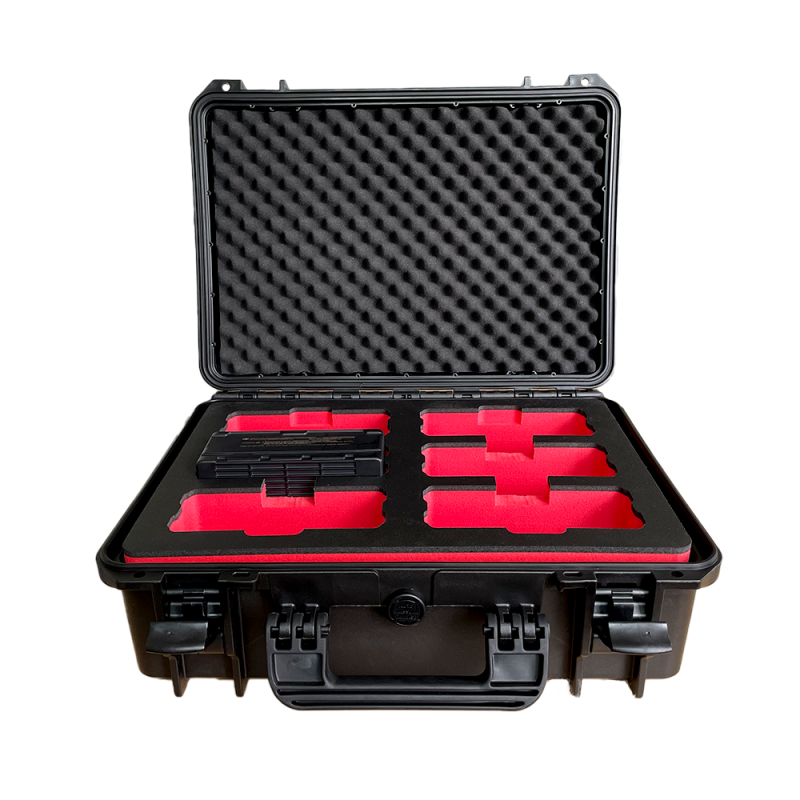 Carrying case for 6 TB60 batteries without charging function
