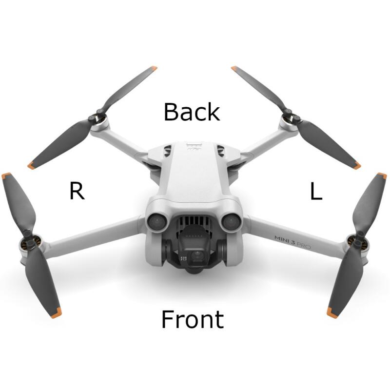 DJI Mini 3 Pro - Motor Arm hinten rechts M4