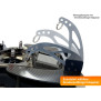 AHLtec - Senderpult (DJI RC Pro/Mavic 3 Cine Premium) (Carbon) Handauflage (Schwarz) Senderpultbügel klappbar