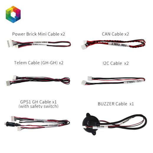 Hex/ProfiCNC - Standard Cable Set for The Cube (Pixhawk 2.1)