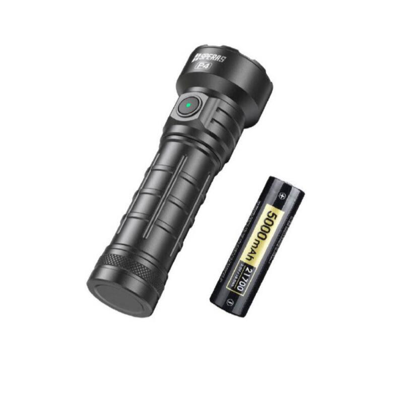 Taschenlampe LED/4000 lm/288 m/Typ-C-Aufladung mit 21700 Akku (S50)