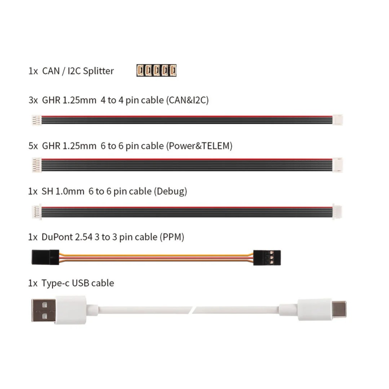 Pix32 V5 Base mini Cable set