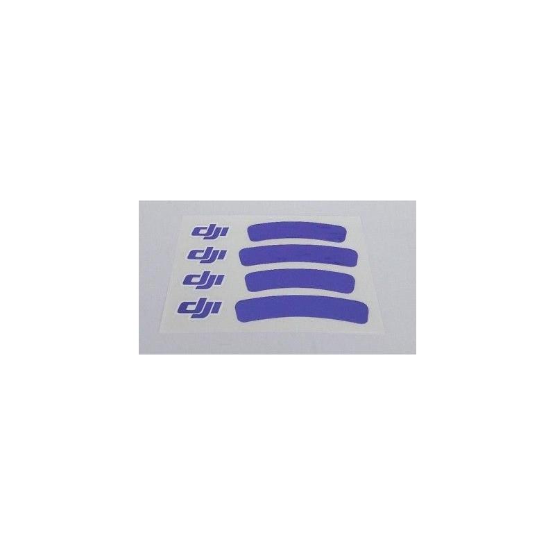 Original DJI Sticker Phantom 3 & 2 blue violett metallic sticker logo blue