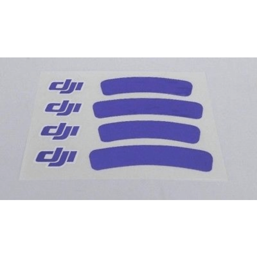 Original DJI Sticker Phantom 3 & 2 Blau violett...