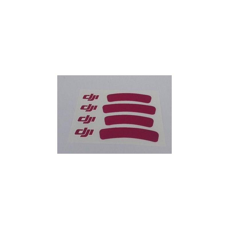 Original DJI Sticker Phantom 3 & 2 Pink metallic Aufkleber Logo