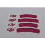 Original DJI Sticker Phantom 3 & 2 pink metallic sticker logo