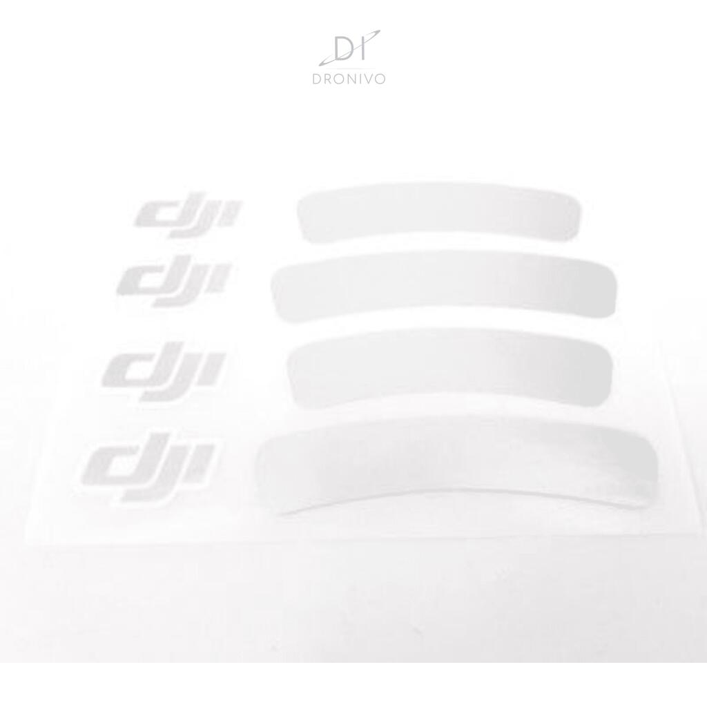 2 X DJI Style Logo Drohne Maßgeschneidert Vinyl Aufkleber Aufkleber
