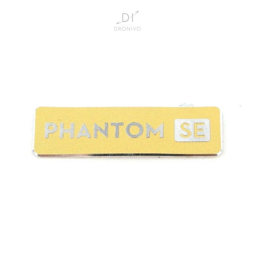 Sticker Logo gold Original DJI Phantom SE 