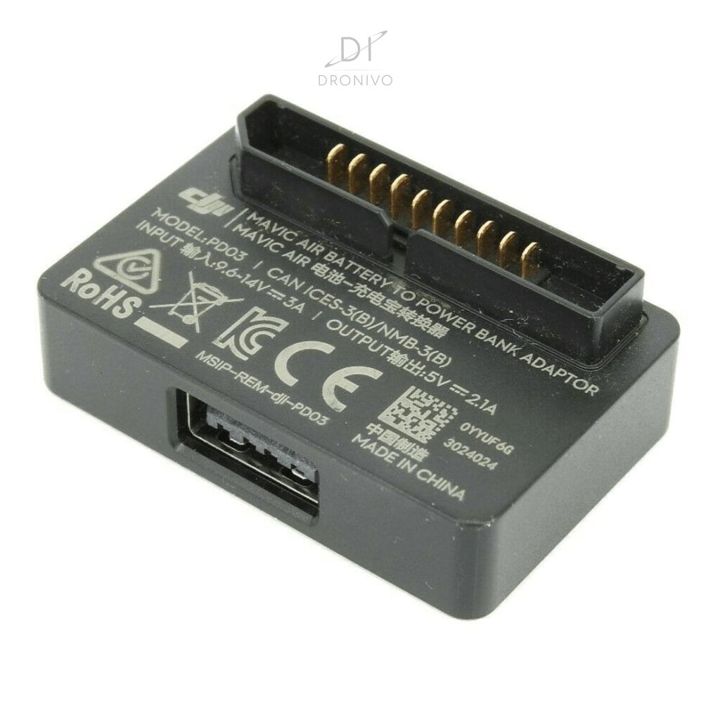 dji battery to power bank adaptor