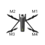 Parrot Anafi FPV / Thermal - Motor Arm vorne links M2