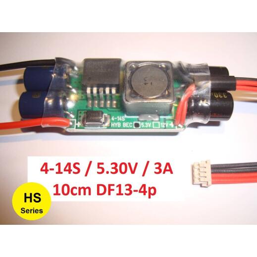 Mauch 084: 4-14S HYB-BEC / 5.30V - 3A / DF-13-4P