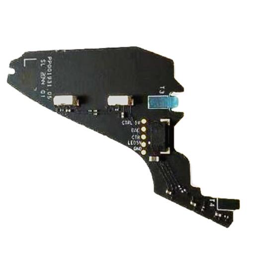 DJI FPV - Landebein Antenne Platine vorne links